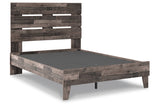 Neilsville Multi Gray Full Platform Bed from Ashley - Luna Furniture