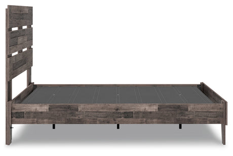 Neilsville Multi Gray Full Platform Bed from Ashley - Luna Furniture