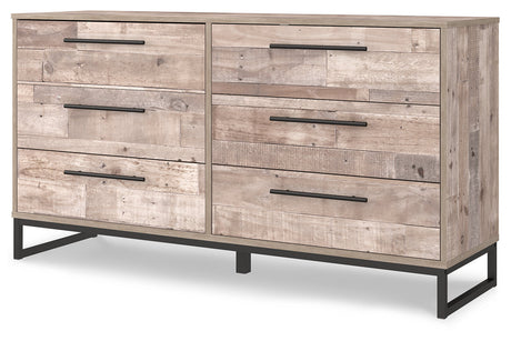 Neilsville Whitewash Platform Bedroom Set from Ashley - Luna Furniture