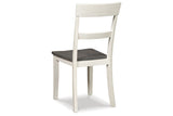 Nelling Two-tone Dining Chair, Set of 2 from Ashley - Luna Furniture
