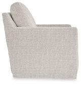 Nenana Next-Gen Nuvella Stone Swivel Glider Accent Chair from Ashley - Luna Furniture