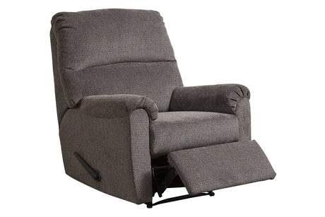 Nerviano Gray Recliner from Ashley Furniture - Luna Furniture