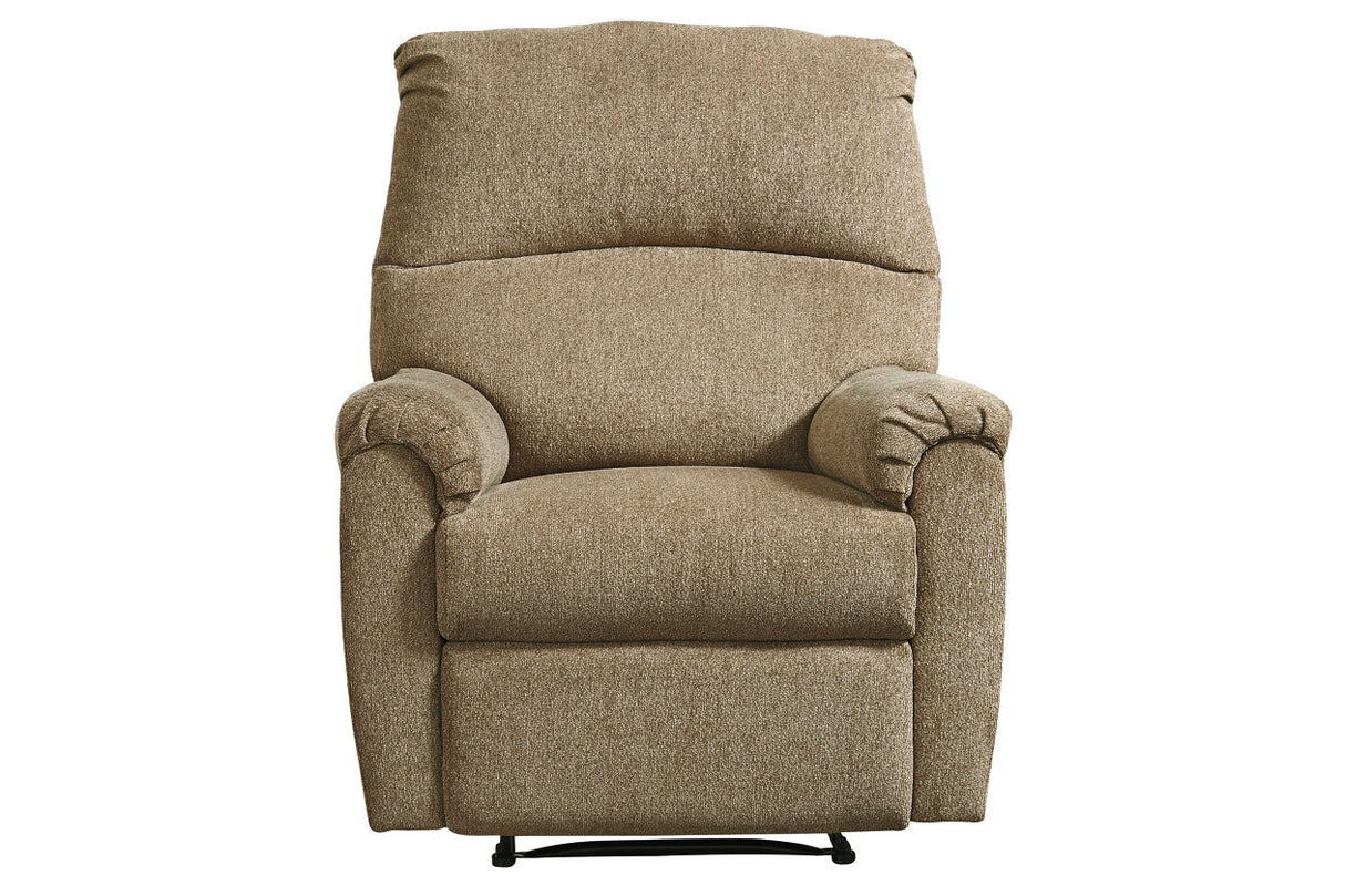 Nerviano Mocha Recliner from Ashley Furniture - Luna Furniture