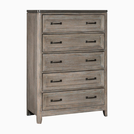 Newell Light Brown Chest from Homelegance - Luna Furniture