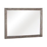 Newell Light Brown Mirror (Mirror Only) from Homelegance - Luna Furniture