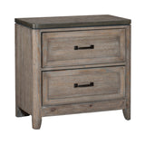 Newell Light Brown Nightstand from Homelegance - Luna Furniture
