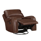 Newnan Brown Double Reclining Living Room Set from Homelegance - Luna Furniture
