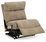 Next-Gen DuraPella Sand Power Armless Recliner from Ashley - Luna Furniture