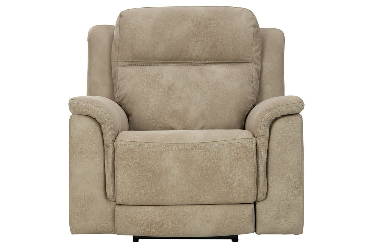 Next-Gen DuraPella Sand Power Recliner from Ashley - Luna Furniture