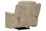 Next-Gen DuraPella Sand Power Recliner from Ashley - Luna Furniture