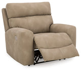 Next-Gen DuraPella Sand Power Recliner from Ashley - Luna Furniture