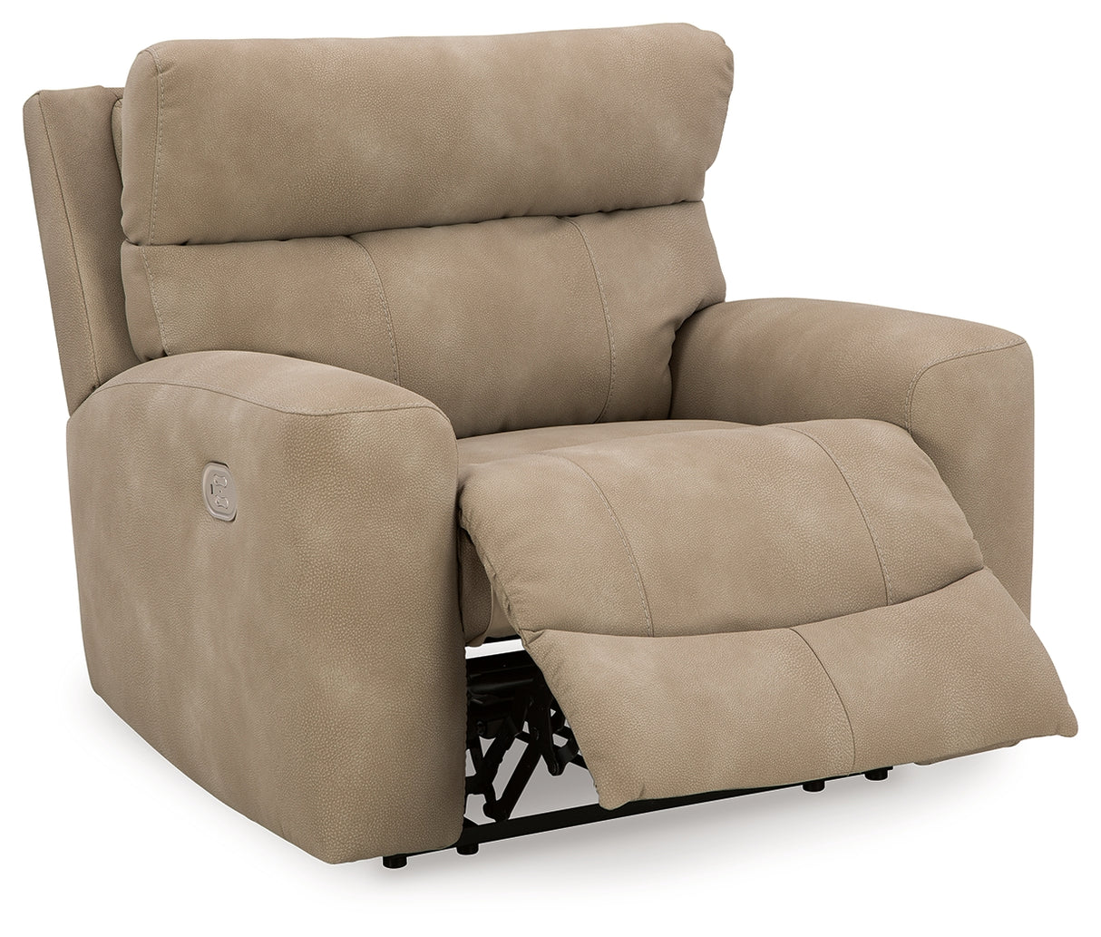 Next-Gen DuraPella Sand Power Recliner from Ashley - Luna Furniture