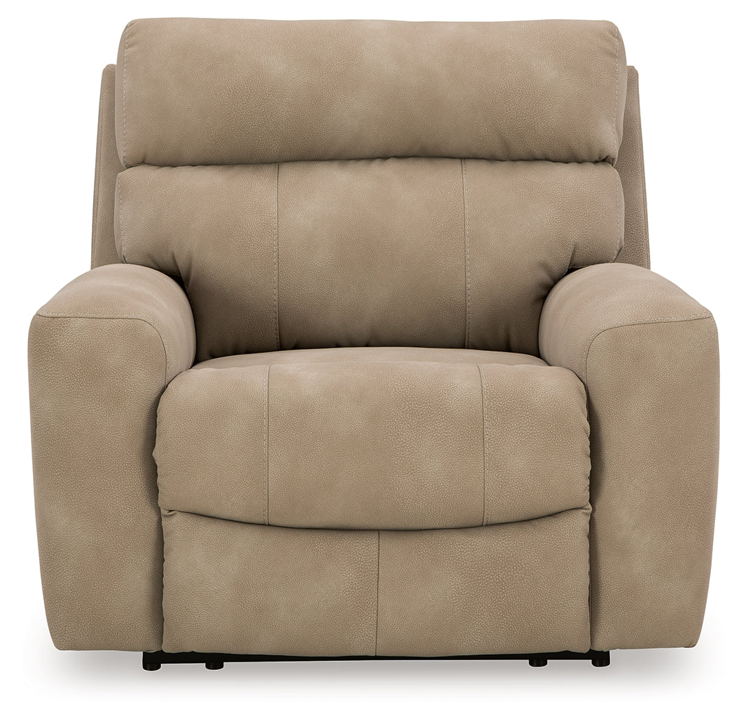 Next-Gen DuraPella Sand Power Recliner from Ashley - Luna Furniture