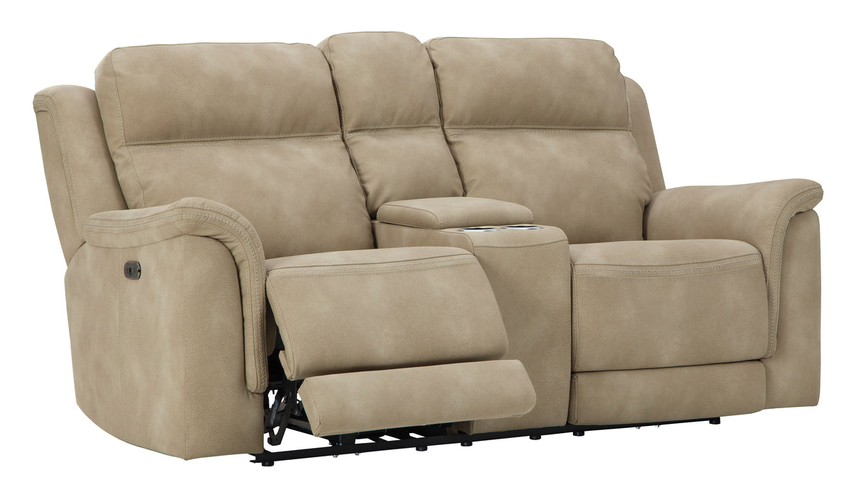 Next-Gen DuraPella Sand Power Reclining Living Room Set from Ashley - Luna Furniture
