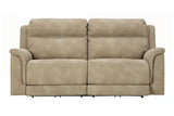 Next-Gen DuraPella Sand Power Reclining Sofa from Ashley - Luna Furniture