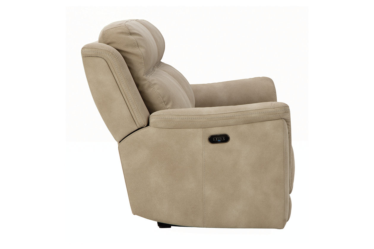 Ashley Next-Gen DuraPella Sand Power Reclining Sofa – Luna Furniture