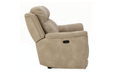 Next-Gen DuraPella Sand Power Reclining Sofa from Ashley - Luna Furniture
