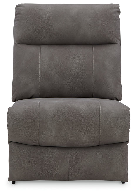 Next-Gen DuraPella Slate Armless Chair from Ashley - Luna Furniture