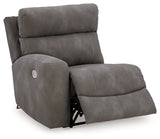 Next-Gen DuraPella Slate Left-Arm Facing Power Recliner from Ashley - Luna Furniture