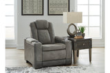 Next-Gen DuraPella Slate Power Recliner from Ashley - Luna Furniture
