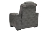 Next-Gen DuraPella Slate Power Recliner from Ashley - Luna Furniture