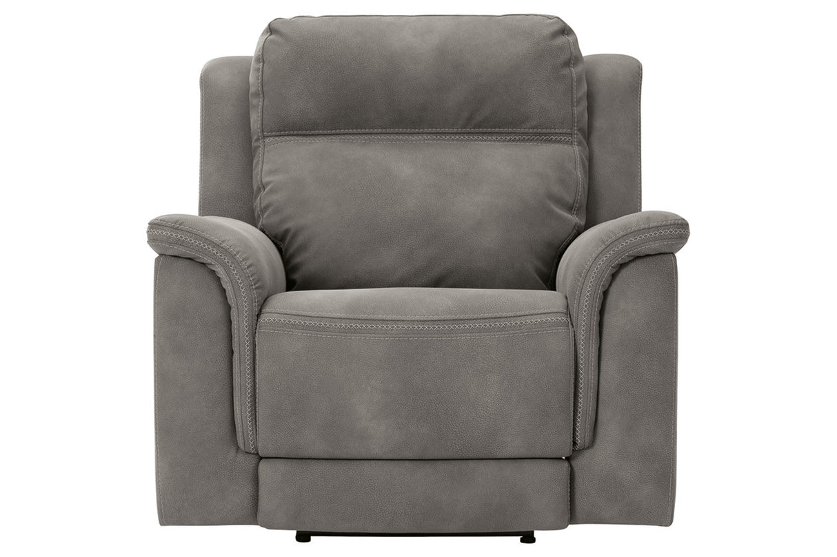 Next-Gen DuraPella Slate Power Recliner from Ashley - Luna Furniture