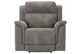Next-Gen DuraPella Slate Power Recliner from Ashley - Luna Furniture