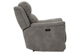 Next-Gen DuraPella Slate Power Recliner from Ashley - Luna Furniture