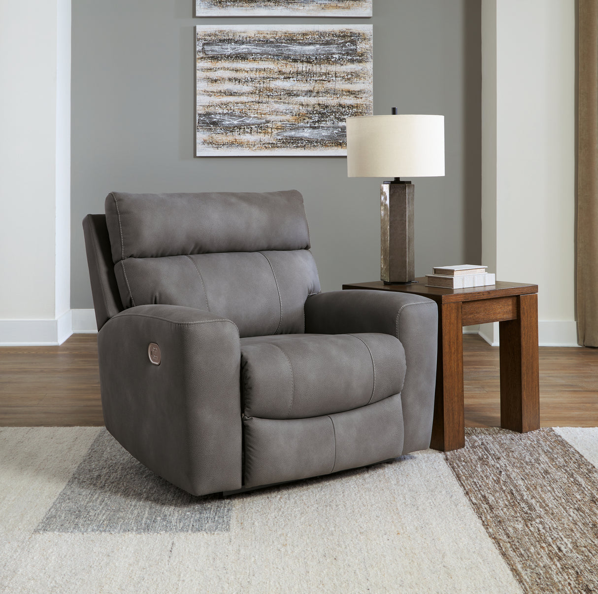 Signature Design by Ashley® Next-Gen DuraPella Slate Power Recliner