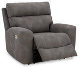 Next-Gen DuraPella Slate Power Recliner from Ashley - Luna Furniture
