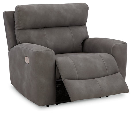 Next-Gen DuraPella Slate Power Recliner from Ashley - Luna Furniture