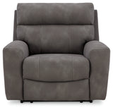 Next-Gen DuraPella Slate Power Recliner from Ashley - Luna Furniture