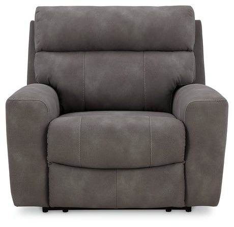 Next-Gen DuraPella Slate Power Recliner from Ashley - Luna Furniture