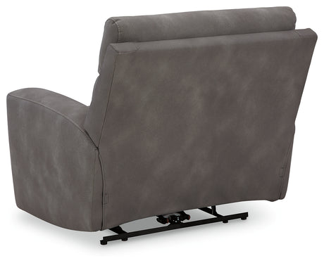 Next-Gen DuraPella Slate Power Recliner from Ashley - Luna Furniture
