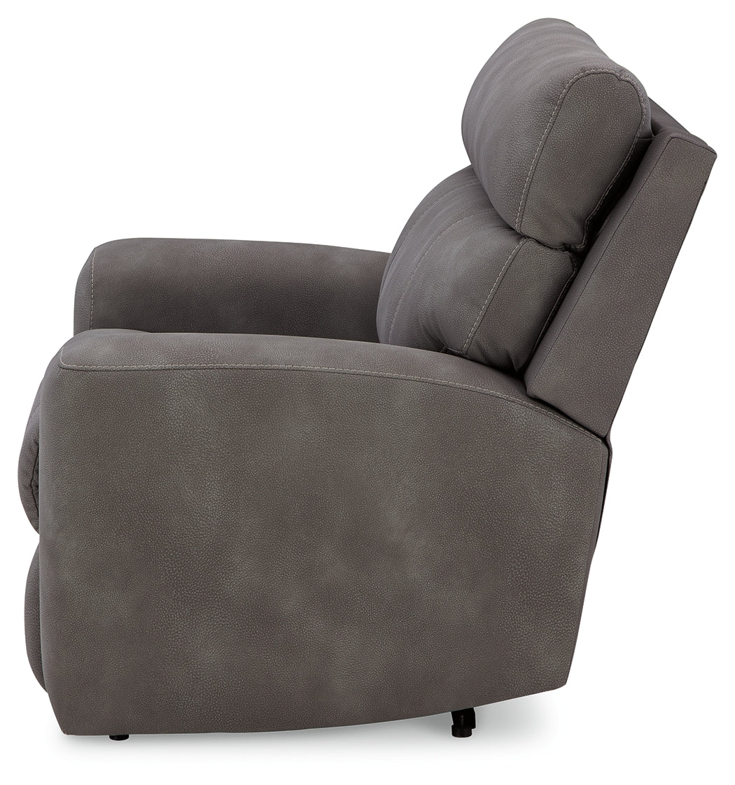 Next-Gen DuraPella Slate Power Recliner - Luna Furniture