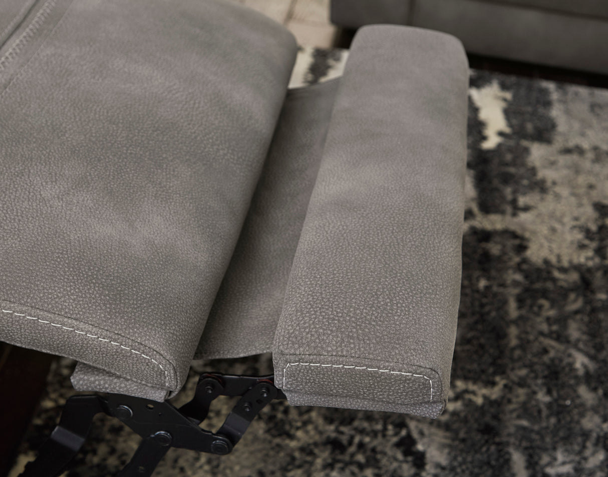 Next-Gen DuraPella Slate Power Reclining Living Room Set from Ashley - Luna Furniture