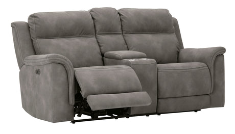 Next-Gen DuraPella Slate Power Reclining Living Room Set from Ashley - Luna Furniture