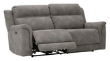 Next-Gen DuraPella Slate Power Reclining Living Room Set from Ashley - Luna Furniture