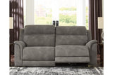 Next-Gen DuraPella Slate Power Reclining Sofa from Ashley - Luna Furniture