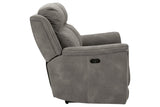 Next-Gen DuraPella Slate Power Reclining Sofa from Ashley - Luna Furniture