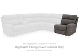 Next-Gen DuraPella Slate Right-Arm Facing Power Recliner from Ashley - Luna Furniture