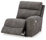 Next-Gen DuraPella Slate Right-Arm Facing Power Recliner from Ashley - Luna Furniture