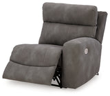 Next-Gen DuraPella Slate Right-Arm Facing Power Recliner from Ashley - Luna Furniture