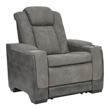 Next-Gen Durapella Slate Power Reclining Living Room Set from Ashley - Luna Furniture