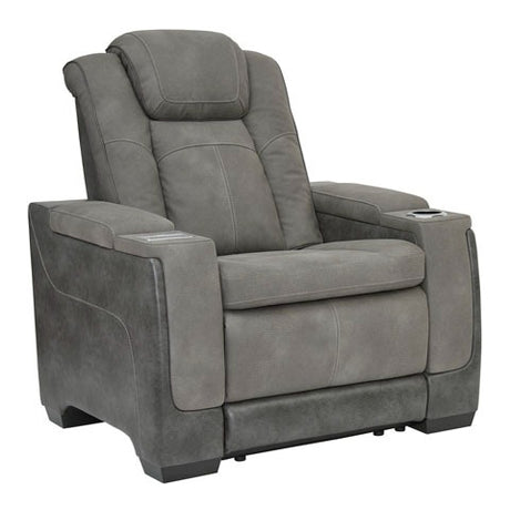 Next-Gen Durapella Slate Power Reclining Living Room Set from Ashley - Luna Furniture