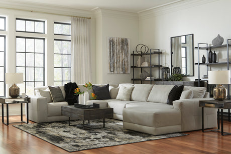 Next-Gen Gaucho Gray 6-Piece RAF Chaise Sectional from Ashley - Luna Furniture