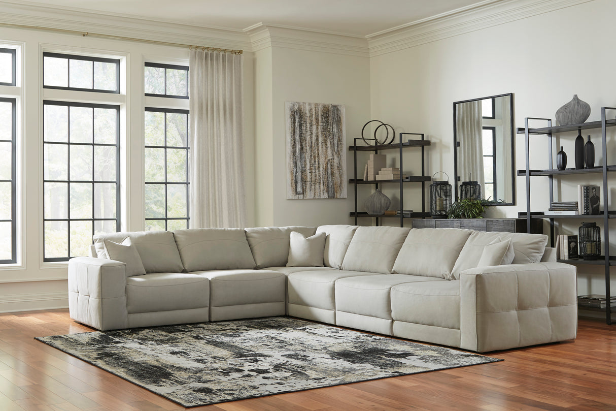 Next-Gen Gaucho Gray 6-Piece Sectional from Ashley - Luna Furniture