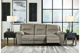 Next-Gen Gaucho Putty Reclining Sofa from Ashley - Luna Furniture