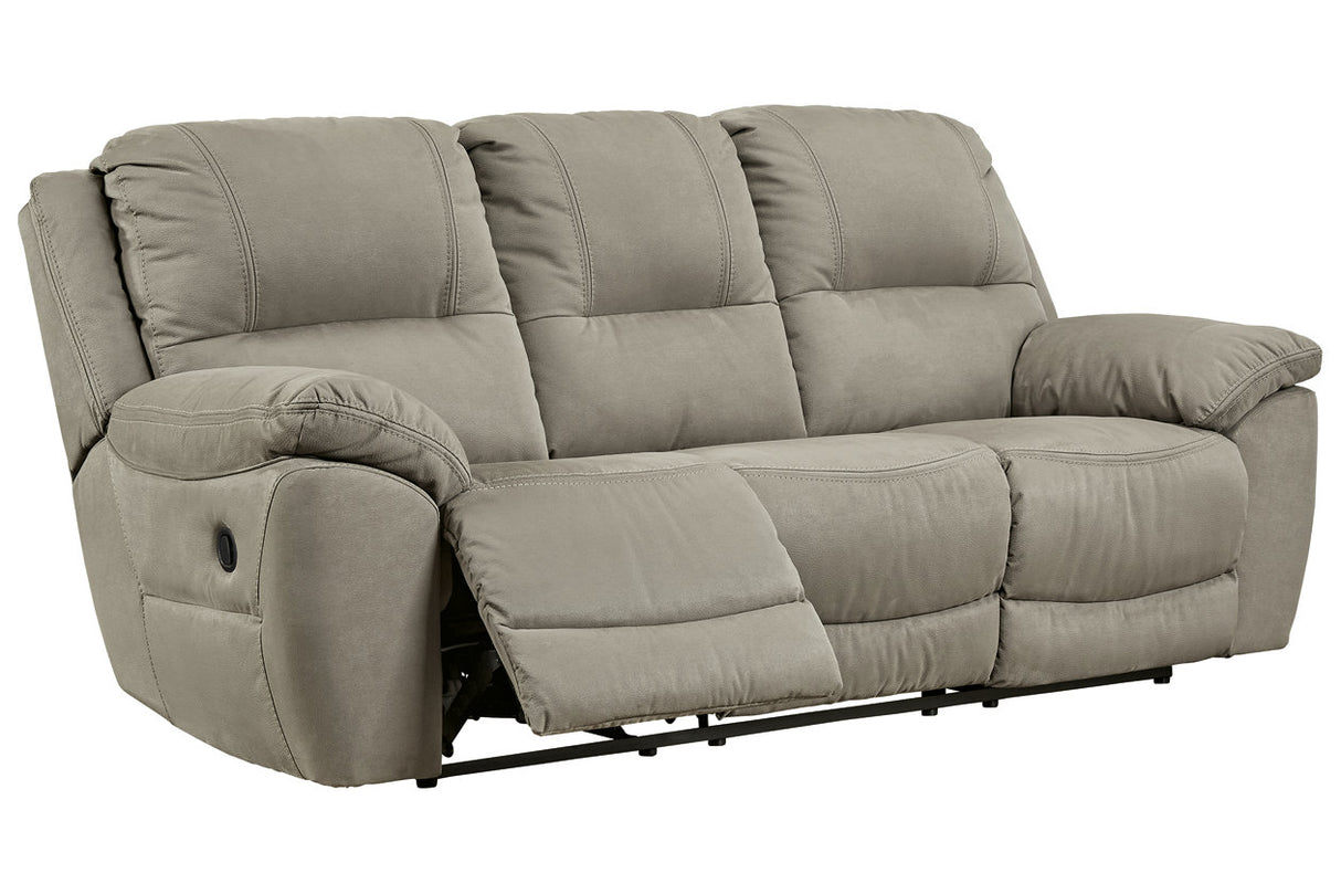 Next-Gen Gaucho Putty Reclining Sofa from Ashley - Luna Furniture