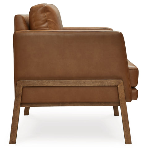 Numund Caramel Accent Chair from Ashley - Luna Furniture